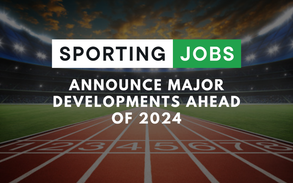 Sporting Jobs announce major developments ahead of 2024.
